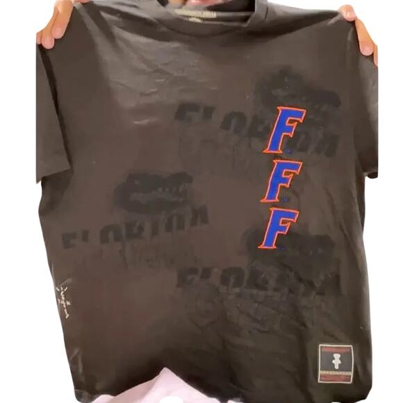 Cactus Jack Travis Scott x Mitchell & Ness Florida Gators T-Shirt New w/o Tag - Picture 4 of 5
